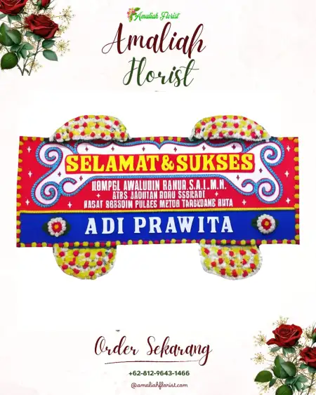 Papan Bunga Ucapan Selamat Imbanagara